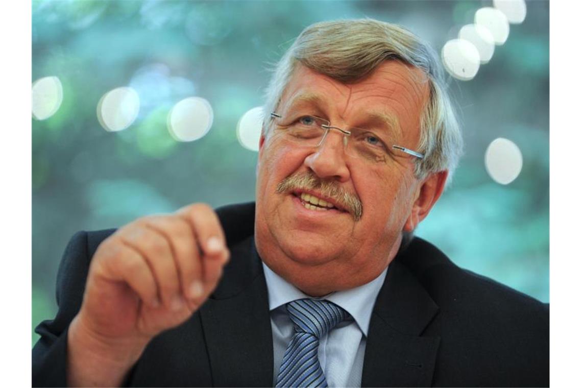Durchsuchungen wegen Internet-Hetze im Fall Lübcke Der damalige nordhessische Regierungspräsident Walter Lübcke (CDU). Foto: Uwe Zucchi/dpa