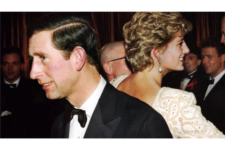 Der damalige Prinz Charles und Diana.