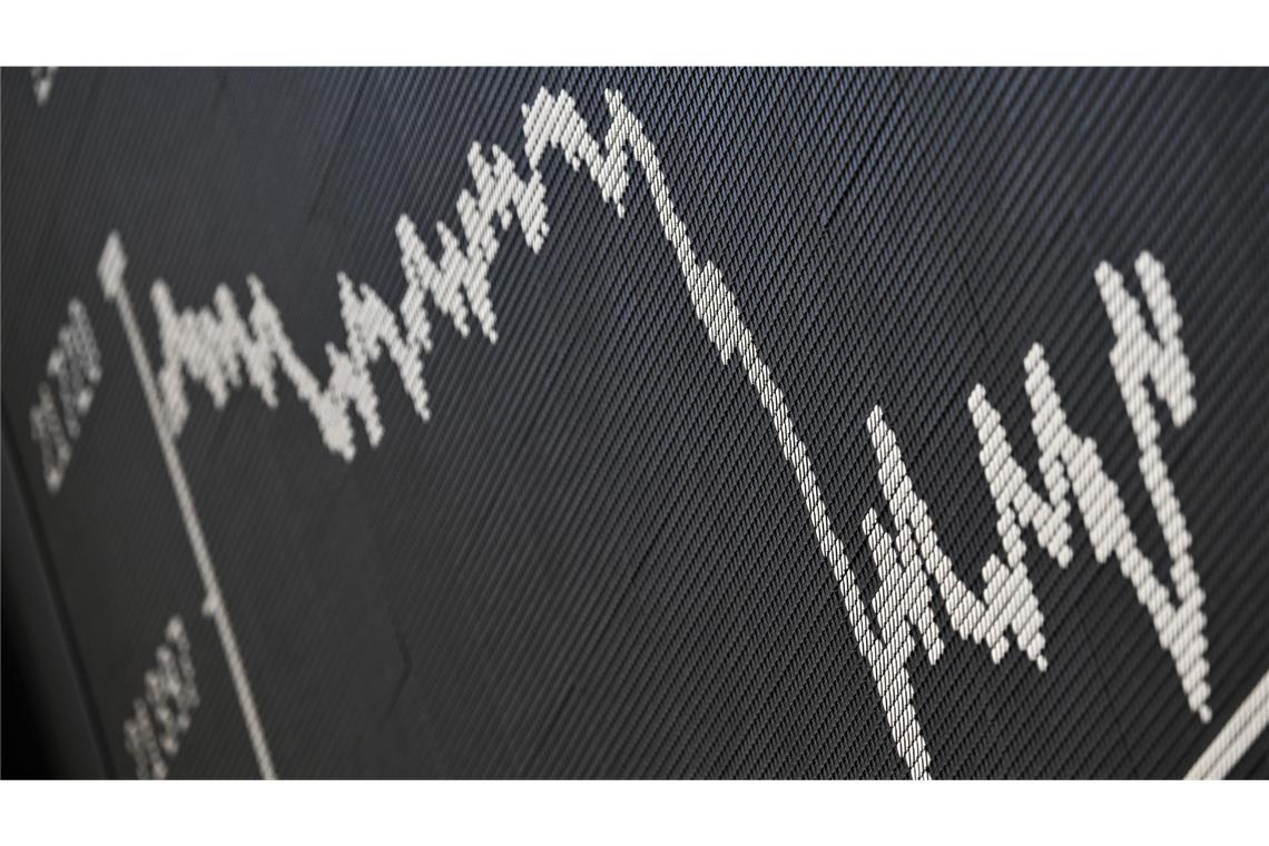 Dax bricht zum Handelsbeginn um zehn Prozent ein Der Dax fiel am Montag in den ersten Handelsminuten um mehr als 2.100 Zähler. (Symbolfoto)