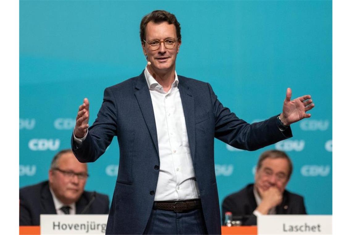 CDU arbeitet Wahlschlappe auf Der designierte neue Landesvorsitzende der NRW-CDU: Hendrik Wüst. Foto: Bernd Thissen/dpa