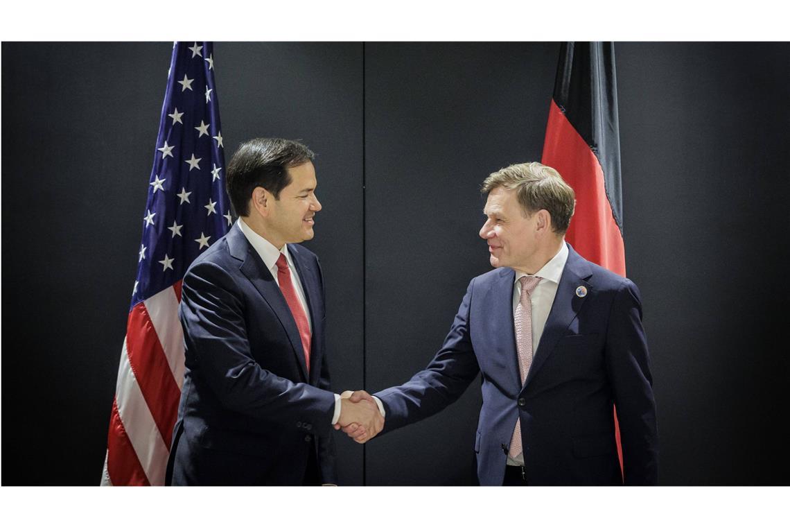 Außenminister Wadephul warnt Putin: „Dabei, seine Karten zu überreizen“ Der deutsche Außenminister Johann Wadephul traf sich mit seinem US-amerikanischen Kollegen.