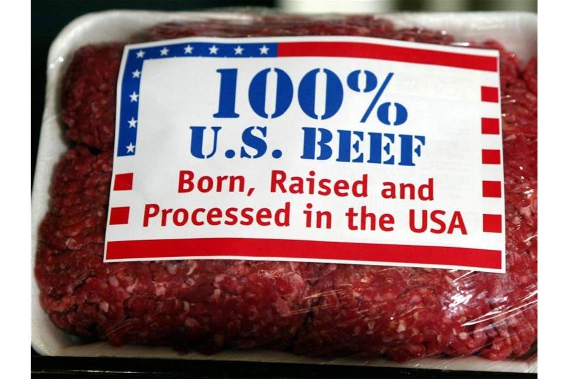 Der Deutsche Bauernverband hat große Sorge wegen des Rindfleisch-Abkommens der EU mit den USA. Foto: Joe Marquette/epa