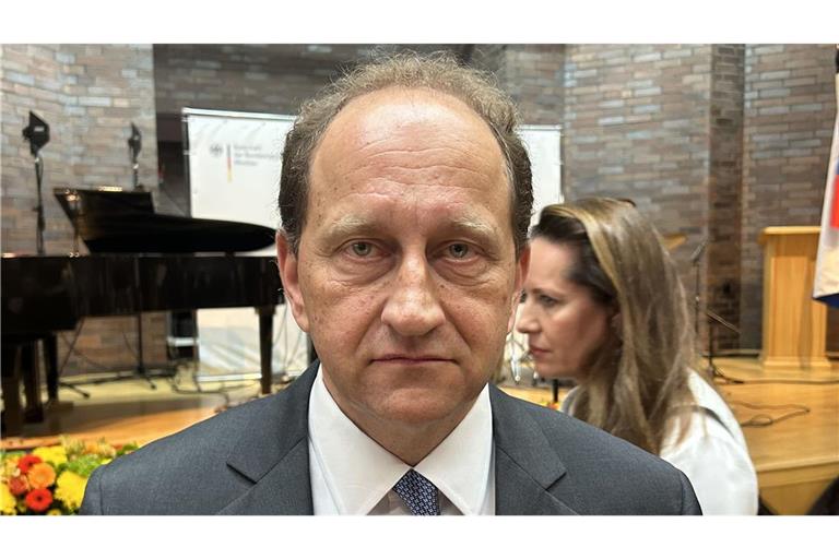 Der deutsche Botschafter in Moskau, Alexander Graf Lambsdorff, kritisiert bei seiner Einbestellung ins russische Außenministerium den Angriffskrieg gegen die Ukraine. (Archivbild)