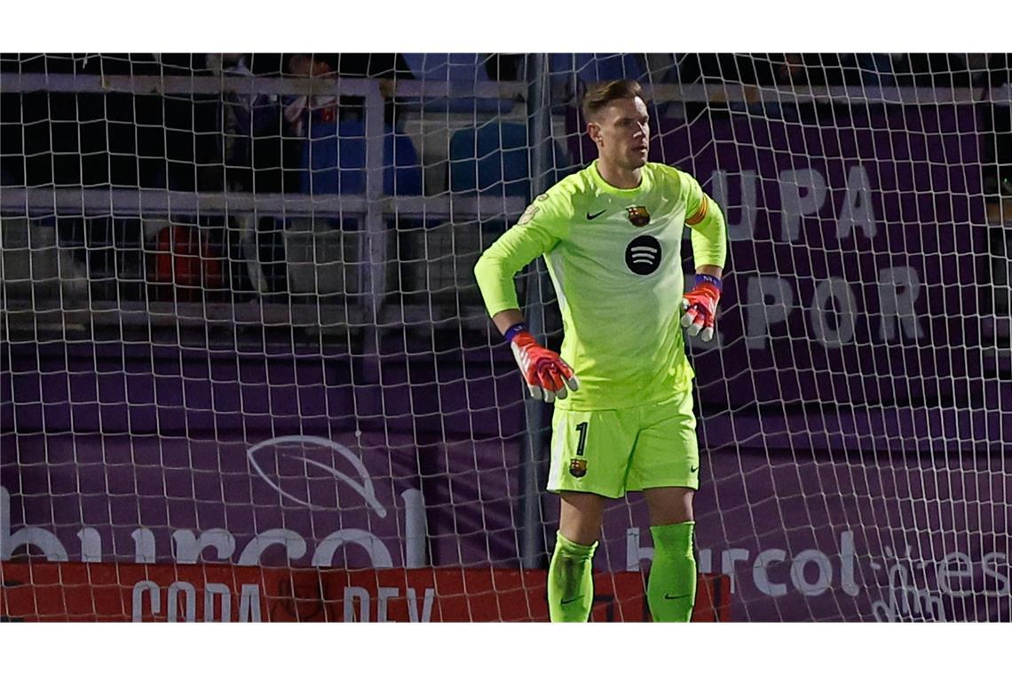 Der deutsche Nationaltorhüter Marc-André ter Stegen