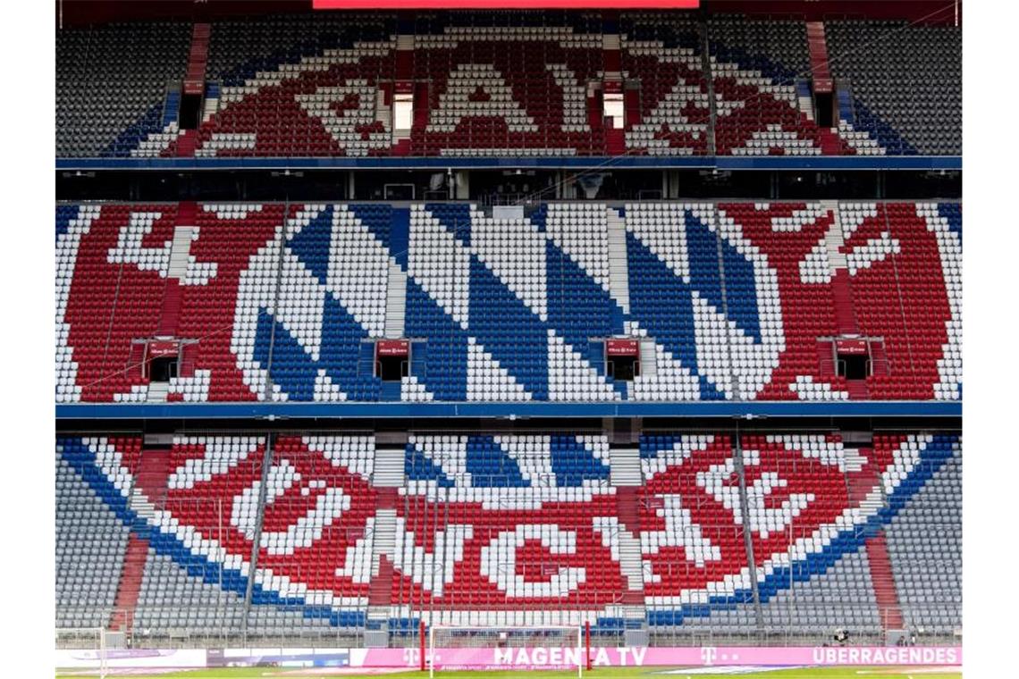 „Bild“: Deutscher Supercup in München ohne Zuschauer Der deutsche Supercup wird in München ohne Zuschauer ausgespielt werden. Foto: Matthias Balk/dpa