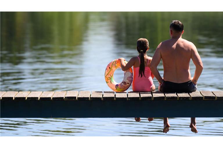 Der Deutsche Wetterdienst (DWD) erwartet am Mittwoch Temperaturen nahe der 40-Grad-Marke.