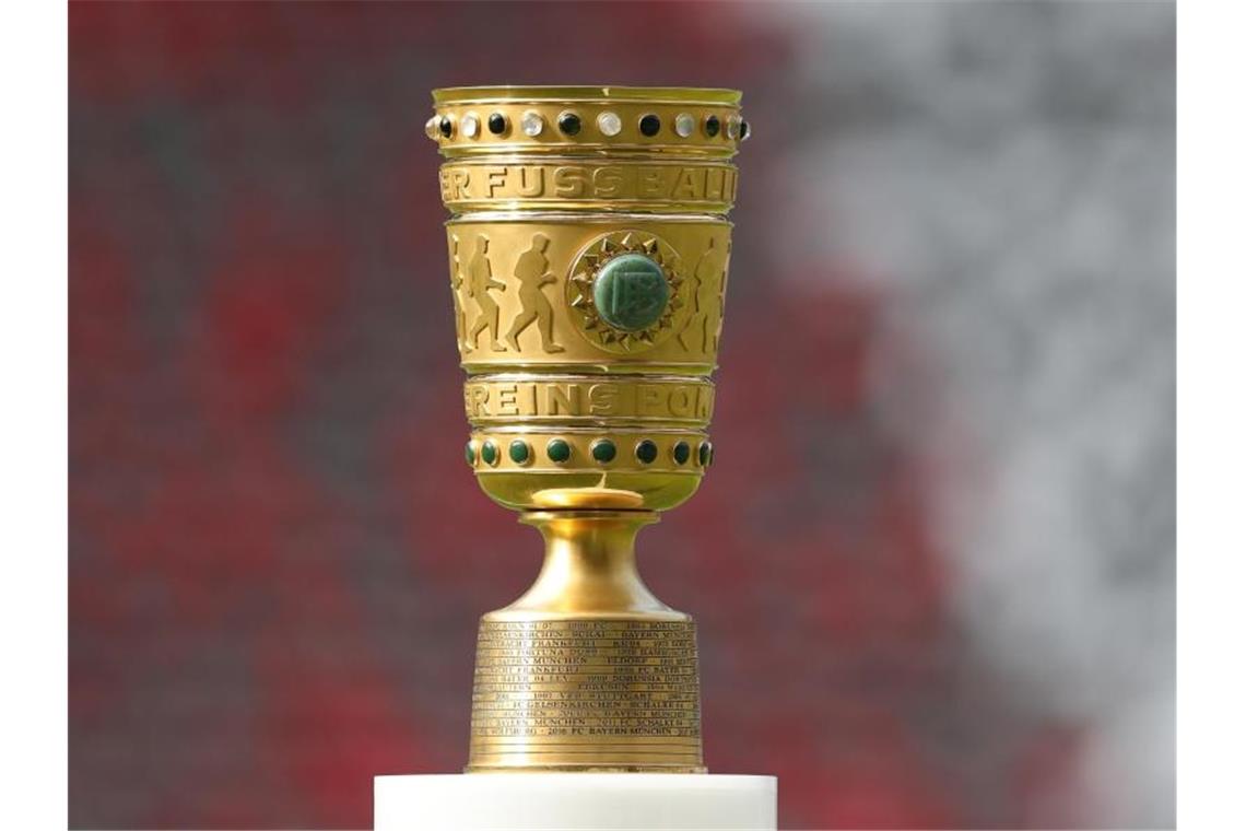 Der DFB-Pokal. Foto: Jan Woitas/zb/dpa/Archivbild