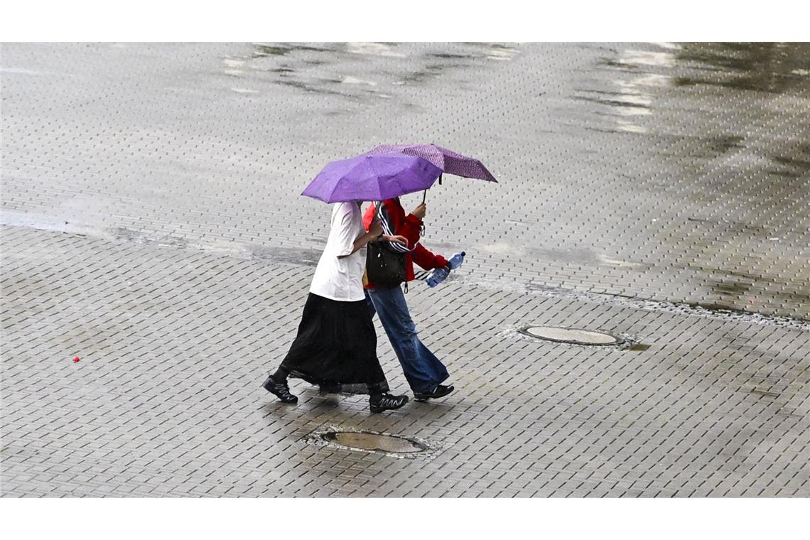 Der DWD erwartet in den kommenden Tagen einen Mix aus Sonne, Wolken und Regenschauern (Symbolbild).