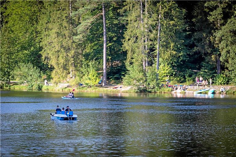 Der Ebnisee ist ein beliebtes Ausflugsziel im Sommer. Archivfoto: Alexander Becher