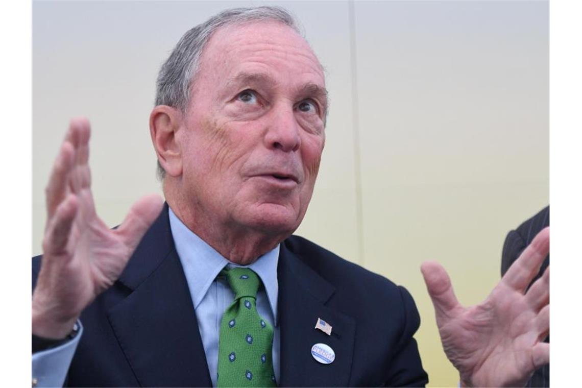 Bloomberg sichert sich Option für Präsidentschaftsbewerbung Der ehemalige Bürgermeister von New York, Michael Bloomberg, bereitet seine Präsidentschaftskandidatur vor. Foto: Henning Kaiser/dpa