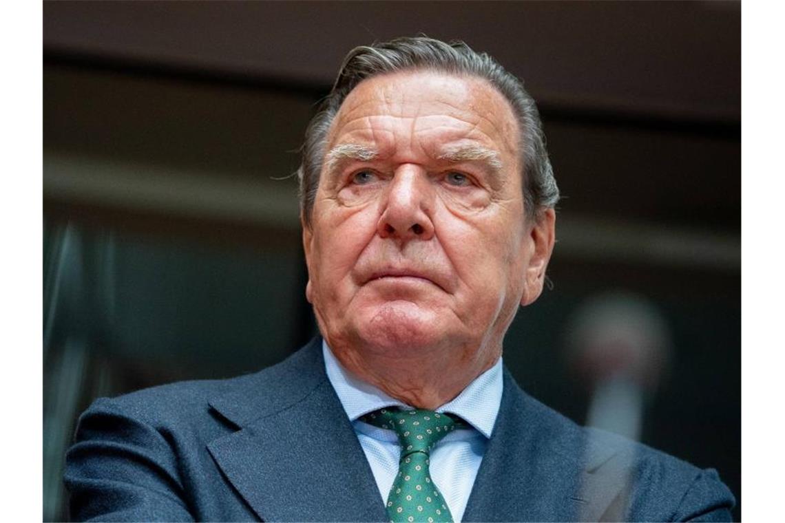 Ein Leben für die Notfallhilfe: Ute Steiger ist tot Der ehemalige Bundeskanzler Gerhard Schröder in Berlin. Foto: Kay Nietfeld/dpa/Archivbild