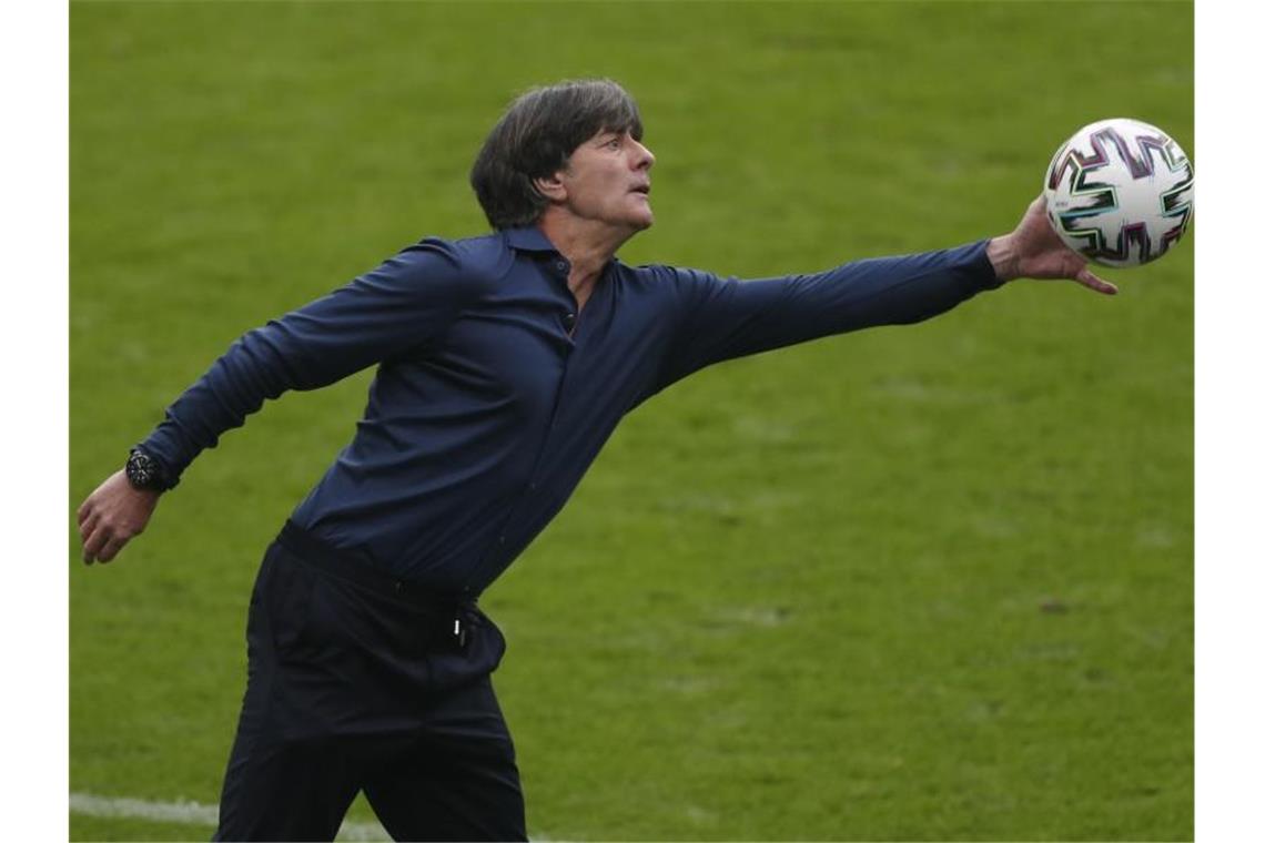 Der ehemalige Bundestrainer Joachim Löw wurde von Bundespräsident Frank-Walter Steinmeier geehrt. Foto: Matthew Childs/Pool Reuters/dpa