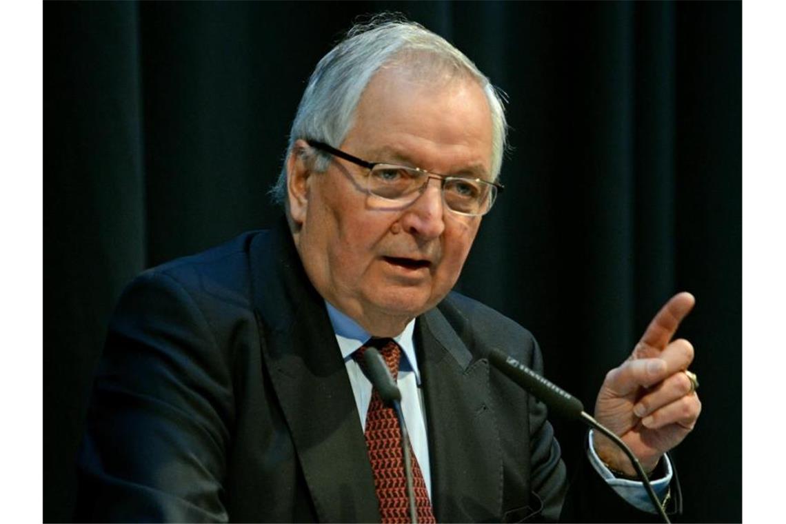 Der ehemalige Bundesumweltminister Klaus Töpfer (CDU). Foto: Horst Ossinger/dpa/Archivbild