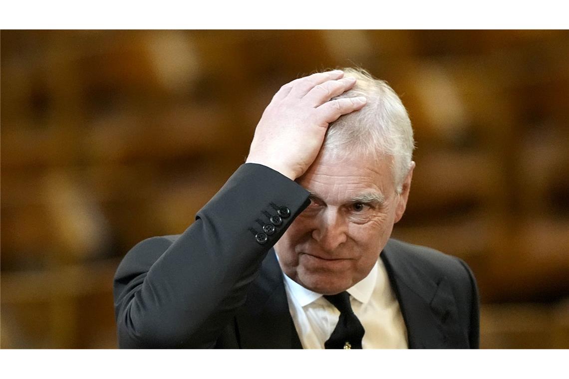 Der ehemalige Prinz Andrew taucht in den Epstein-Akten prominent auf. (Archivbild)