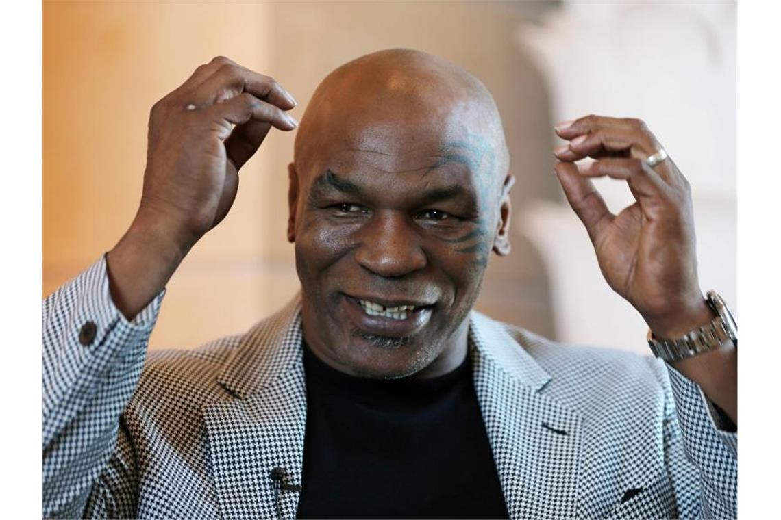 Tysons Comeback-Langweiler gegen Jones: Prügelei am Barbecue Der ehemalige US-amerikanische Schwergewichtsboxer Mike Tyson. Foto: Kamran Jebreili/AP/dpa/Archiv