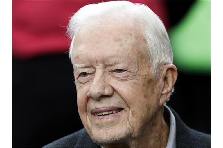 Der ehemalige US-Präsident Jimmy Carter im Herbst 2016. Foto: John Bazemore/AP