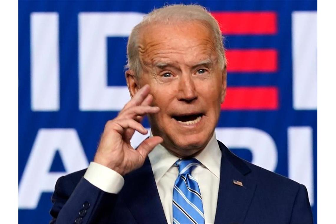 Wahlfavorit Biden verspricht mehr Einheit in Amerika Der ehemalige Vize von Präsident Barack Obama: Joe Biden. Foto: Carolyn Kaster/AP/dpa