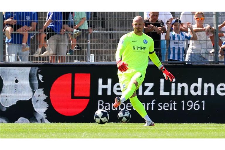 Der ehrgeizige Kickers-Kapitän Felix Dornebusch zeigte sich nach dem 1:2 gegen Mainz sehr enttäuscht und fand deutliche Worte.