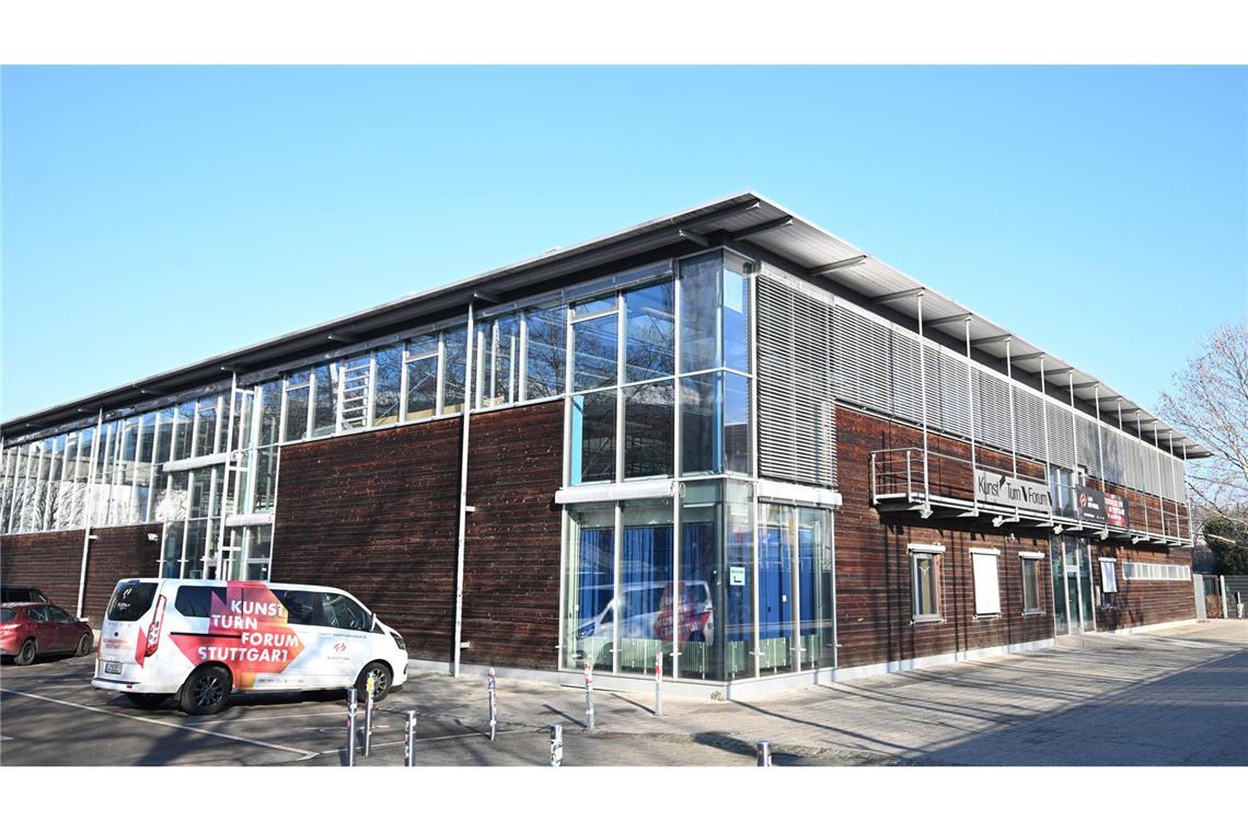 Der Eingang des Kunst Turn Forums in Stuttgart (Archivfoto).