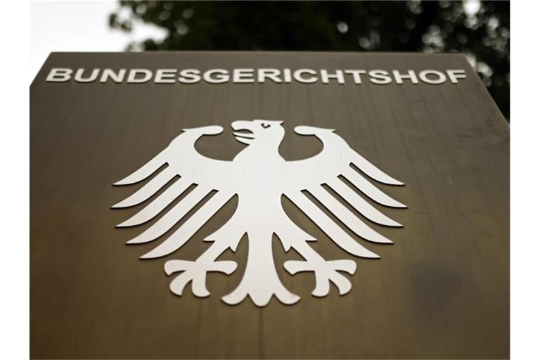 Der Eingangsbereich zum Bundesgerichtshof (BGH) in Karlsruhe. Foto: Uli Deck/dpa