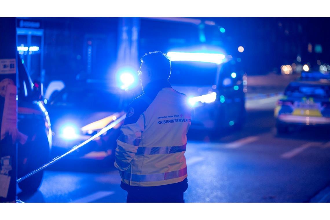 Der Einsatz der Polizei lief am Abend noch.