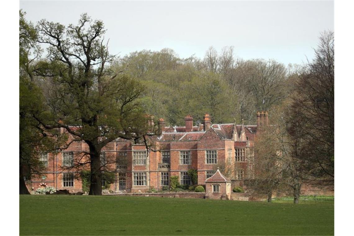 Der englische Landsitz Chequers. Das Herrenhaus aus dem 16. Jahrhundert nordwestlich von London ist seit etwa 100 Jahren der Landsitz des jeweils amtierenden Premiers. Foto: Steve Parsons/PA Wire/dpa