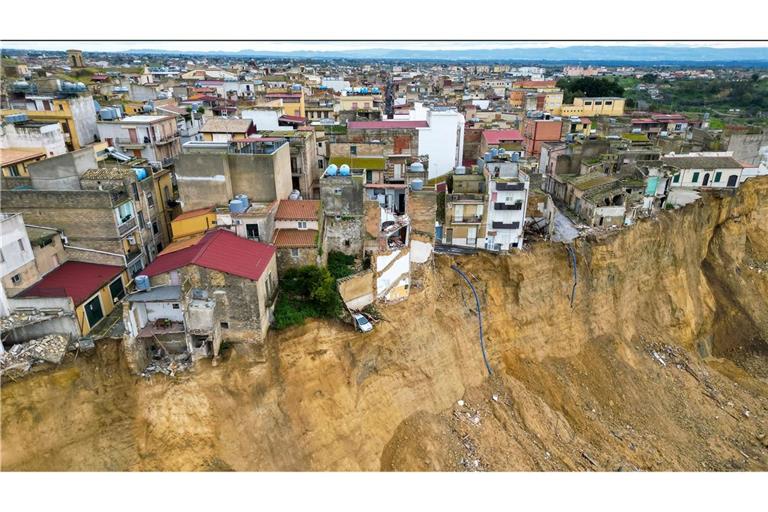 Der Erdrutsch hatte Ende Januar die 25.000-Einwohner-Stadt Niscemi im Süden Siziliens getroffen. (Archivfoto)