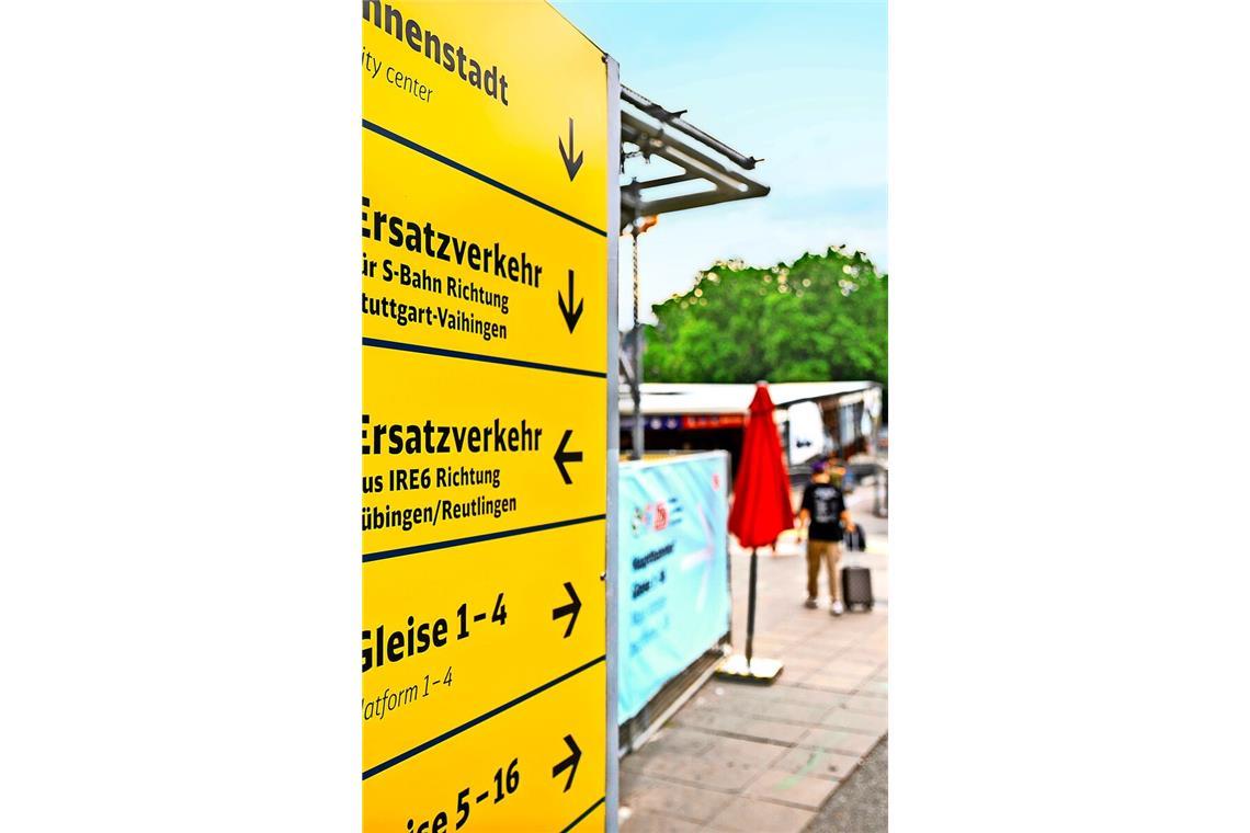 S-Bahn bleibt Dauerbaustelle bis 2027 Der Ersatzverkehr dürfte auch in den kommenden zwei Jahren eine wichtige Vokabel für die Bahnpendler in der Region Stuttgart bleiben.