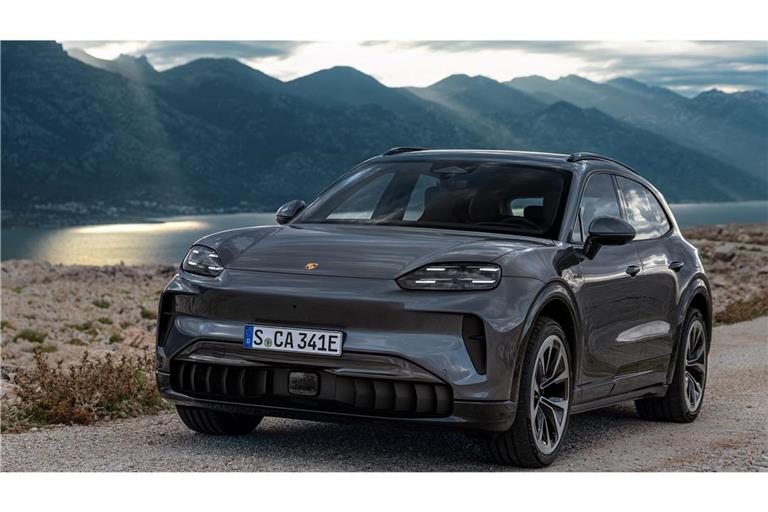 Der erste elektrische Porsche Cayenne.