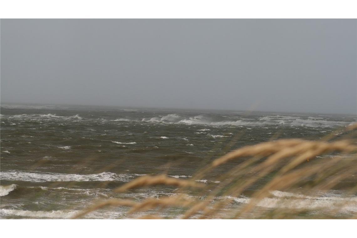 Der erste Herbststurm erreicht Norderney.