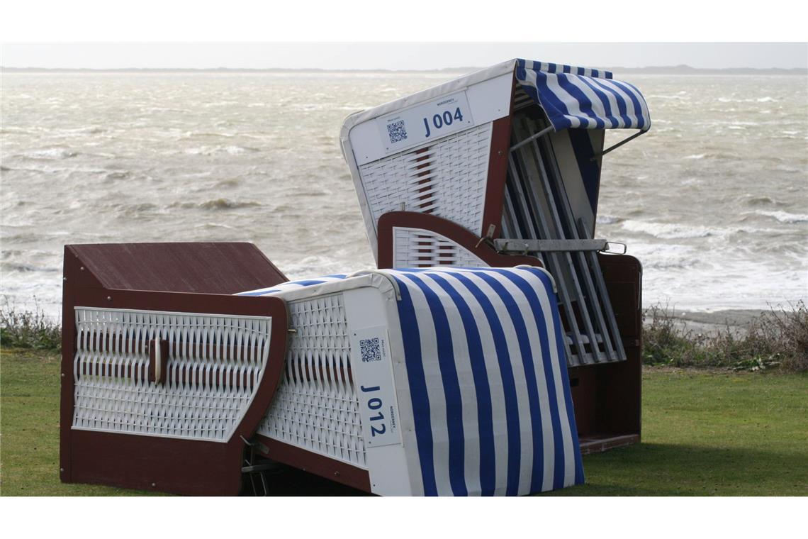 Der erste Herbststurm erreicht Norderney.