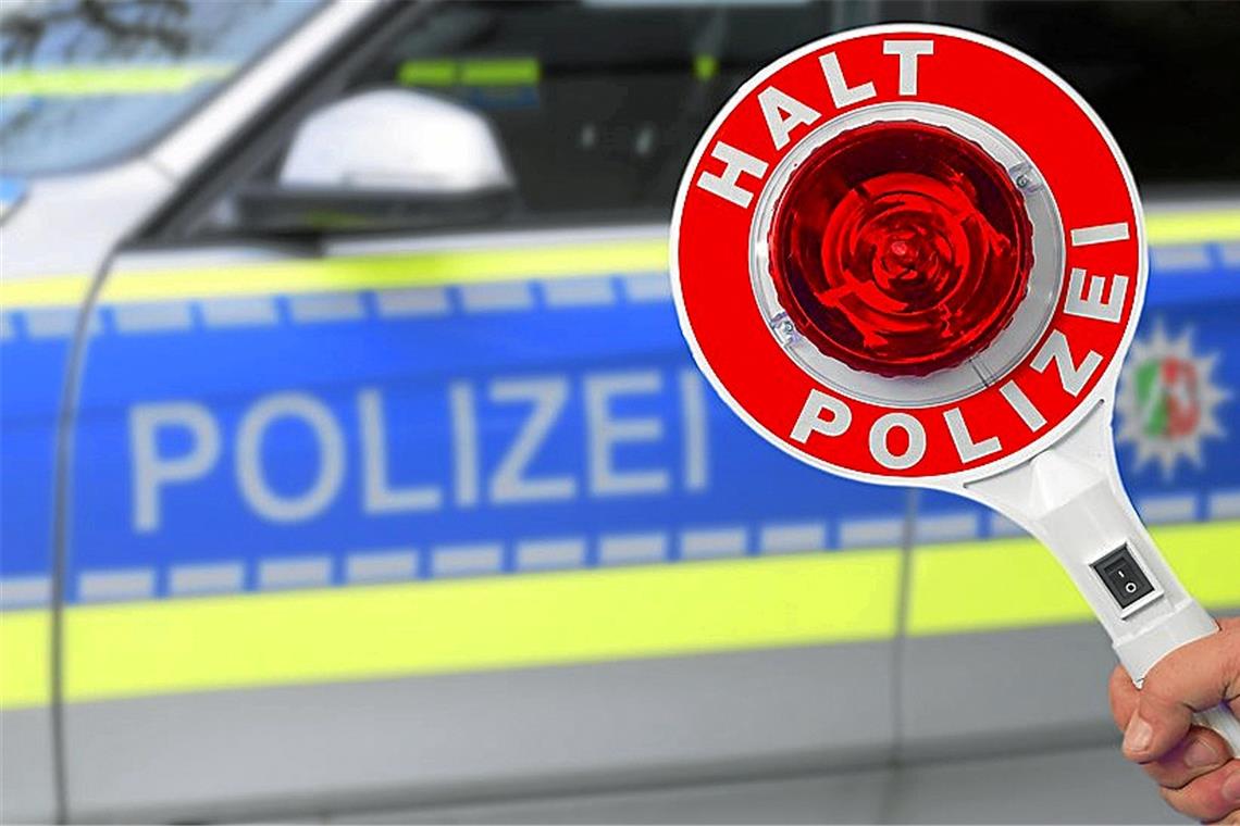 Der Ertappte reagierte nicht auf das Stopp-Signal der Polizei. Symbolfoto: Stock-Adobe/G. Seybert