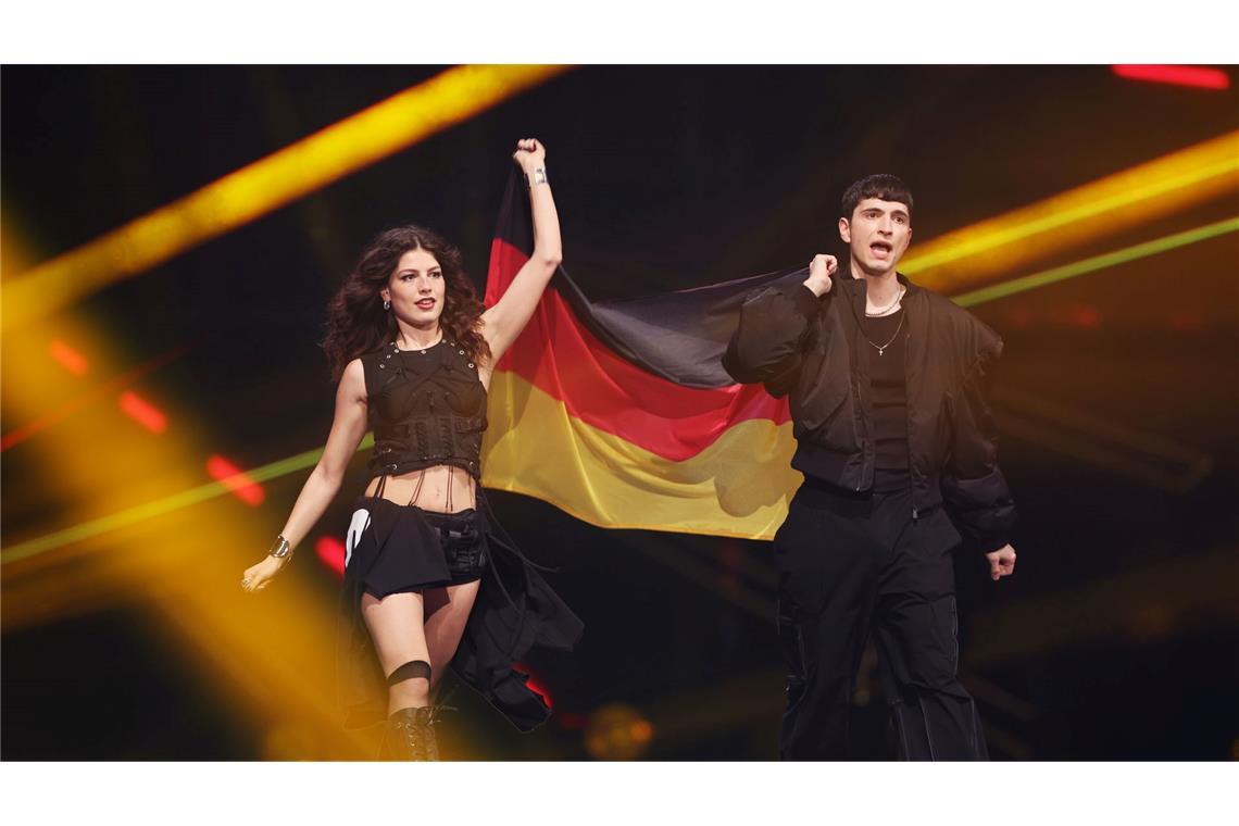 Demos und Dion: ESC-Finale in Basel hat begonnen Der ESC hat begonnen.