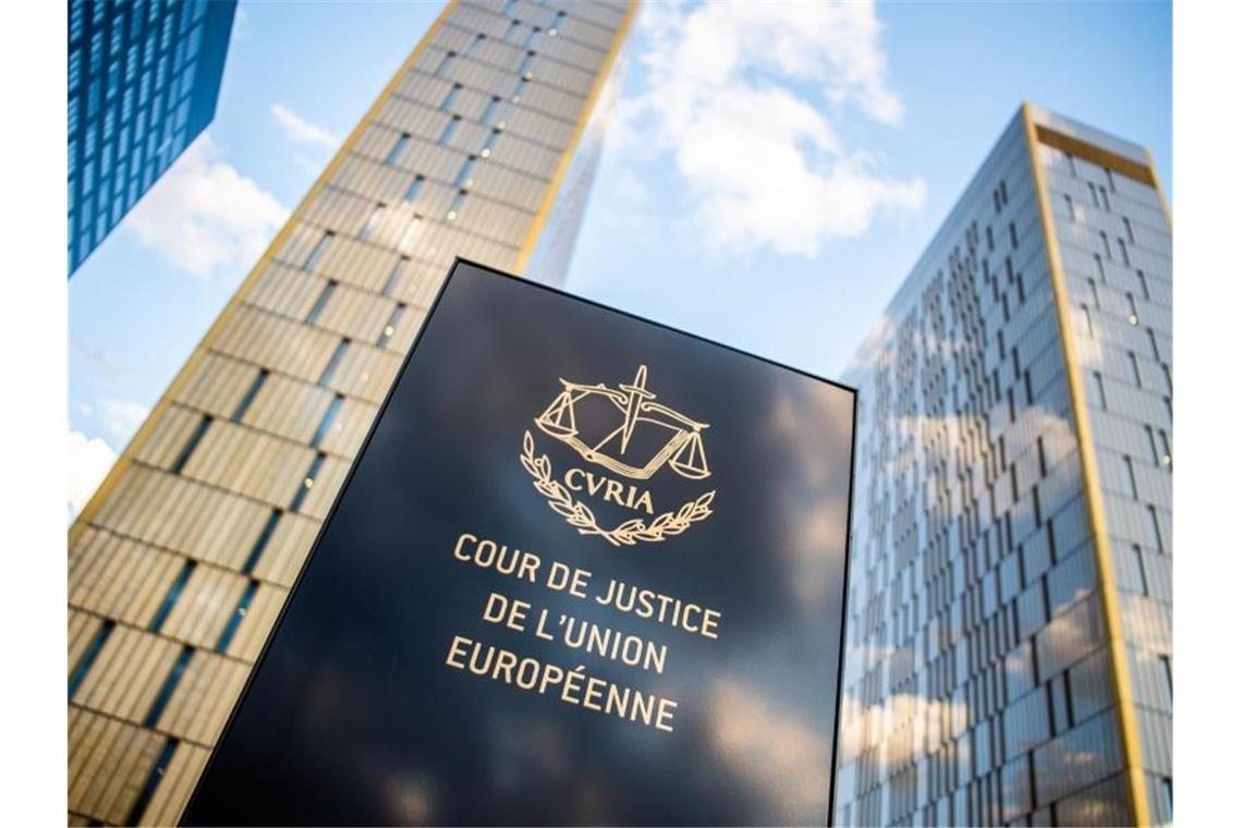 Der Europäische Gerichtshof (EuGH) in Luxemburg. Foto: Arne Immanuel Bänsch/dpa