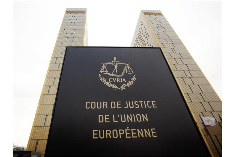 Der Europäische Gerichtshof in Luxemburg. Foto: Thomas Frey/dpa