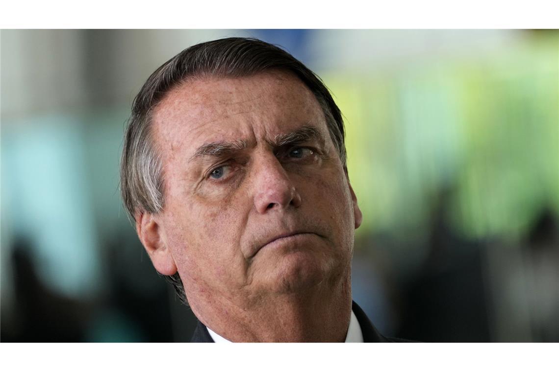 Bolsonaro darf wohl nicht zu Trump-Vereidigung reisen Der Ex-Staatschef Brasiliens kann nicht nach Washington reisen. (Archivbild)