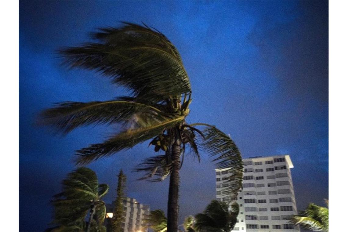 Der extrem gefährliche Hurrikan „Dorian“ hat die nördlichen Bahamas erreicht. Foto. Ramon Espinosa/AP Foto: Ramon Espinosa