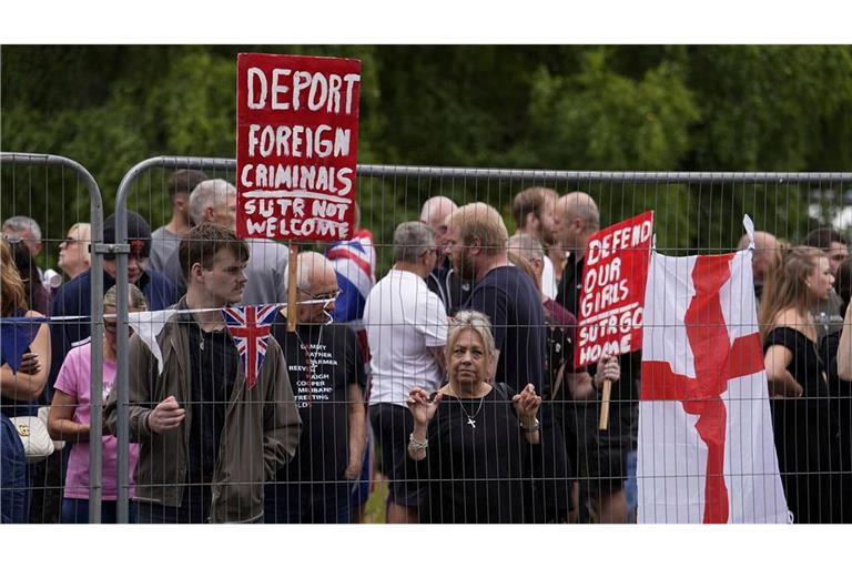 Der Fall eines Asylbewerbers, der eine 14-Jährige im englischen Epping belästigte, wurde zum Anlass für wochenlange Proteste. (Archivfoto)