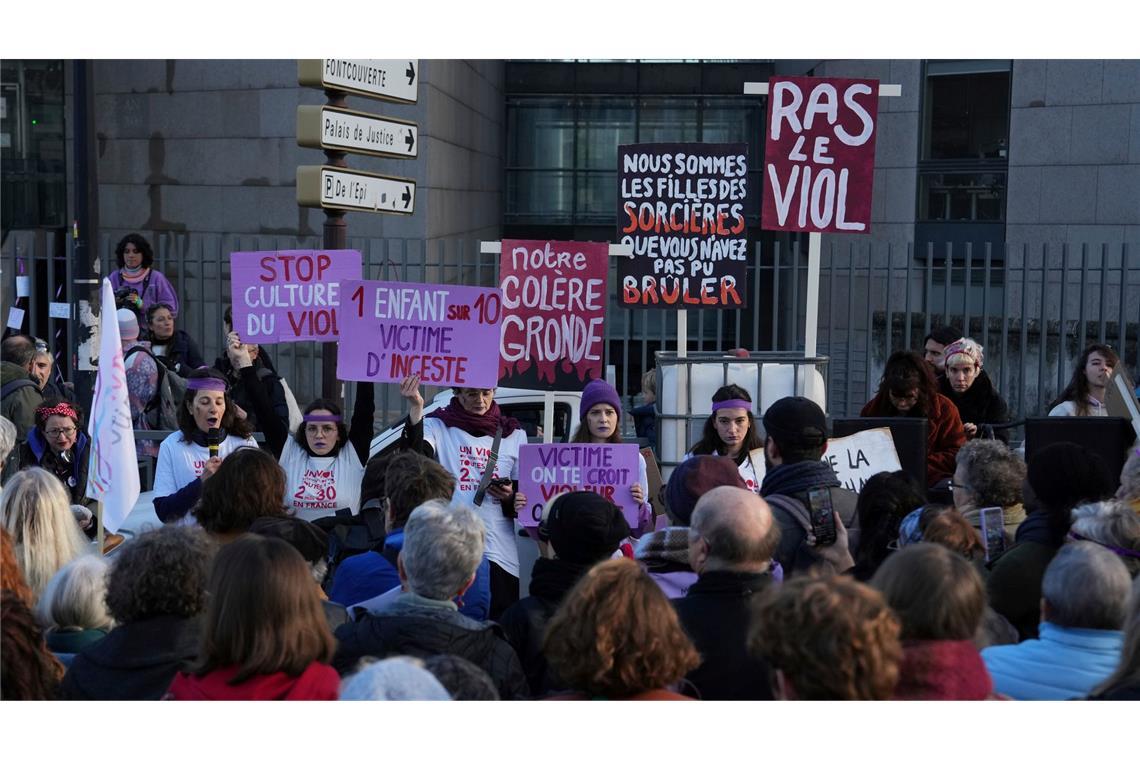 Einwilligung zu Sex kommt in Frankreich ins Gesetz Der Fall von Gisèle Pelicot hatte die Debatte darüber, Einvernehmlichkeit ins Strafrecht aufzunehmen, angefacht. (Archivbild)