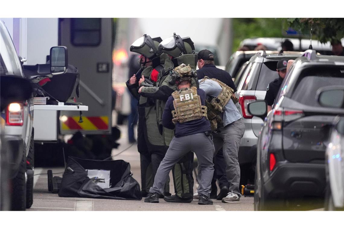 Angriff auf jüdische Demo - US-Regierung spricht von Terror Der FBI-Chef sprach von einem "Terrorangriff".