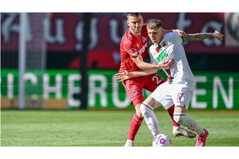 Der FC Augsburg und der 1. FC Köln trennten sich 1:1.