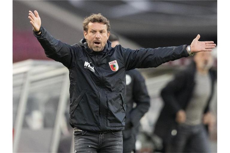 Der FC Augsburg verlor auch unter Markus Weinzierl. Foto: Tom Weller/dpa