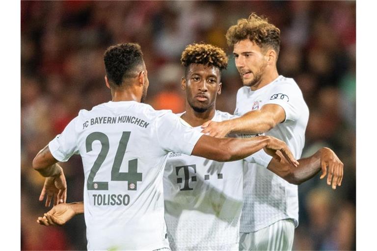 Der FC Bayern besiegte Energie Cottbus in der 1. Runde des DFB-Pokals mit 3:1. Foto: Robert Michael