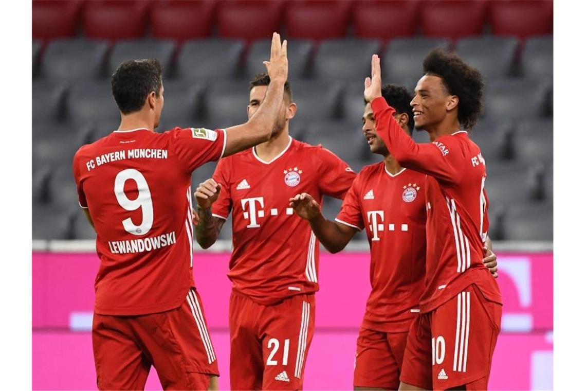 Der FC Bayern trifft im UEFA-Supercup in Budapest auf den FC Sevilla. Foto: Matthias Balk/dpa