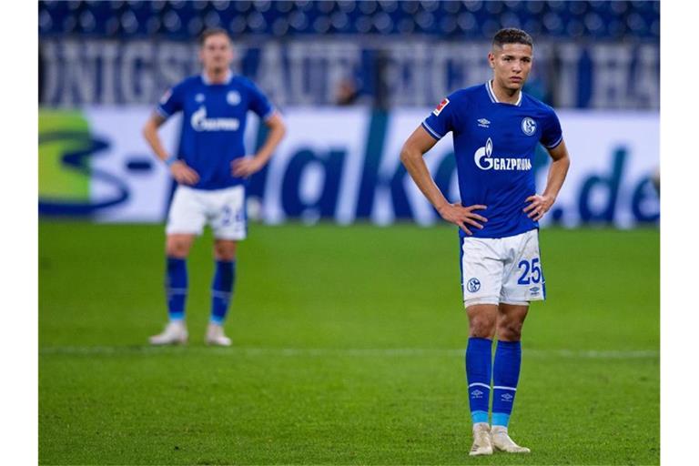 Der FC Schalke 04 kam nicht über ein 1:1 gegen den VfB Stuttgart hinaus. Foto: Guido Kirchner/dpa
