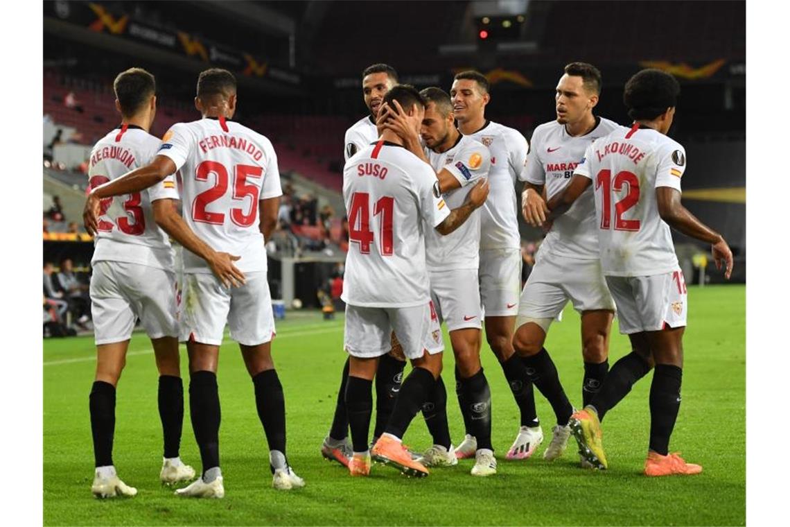 FC Sevilla: Dauer-Sieger im „Cup der Verlierer“ Der FC Sevilla kann Europa League. Foto: Marius Becker/dpa