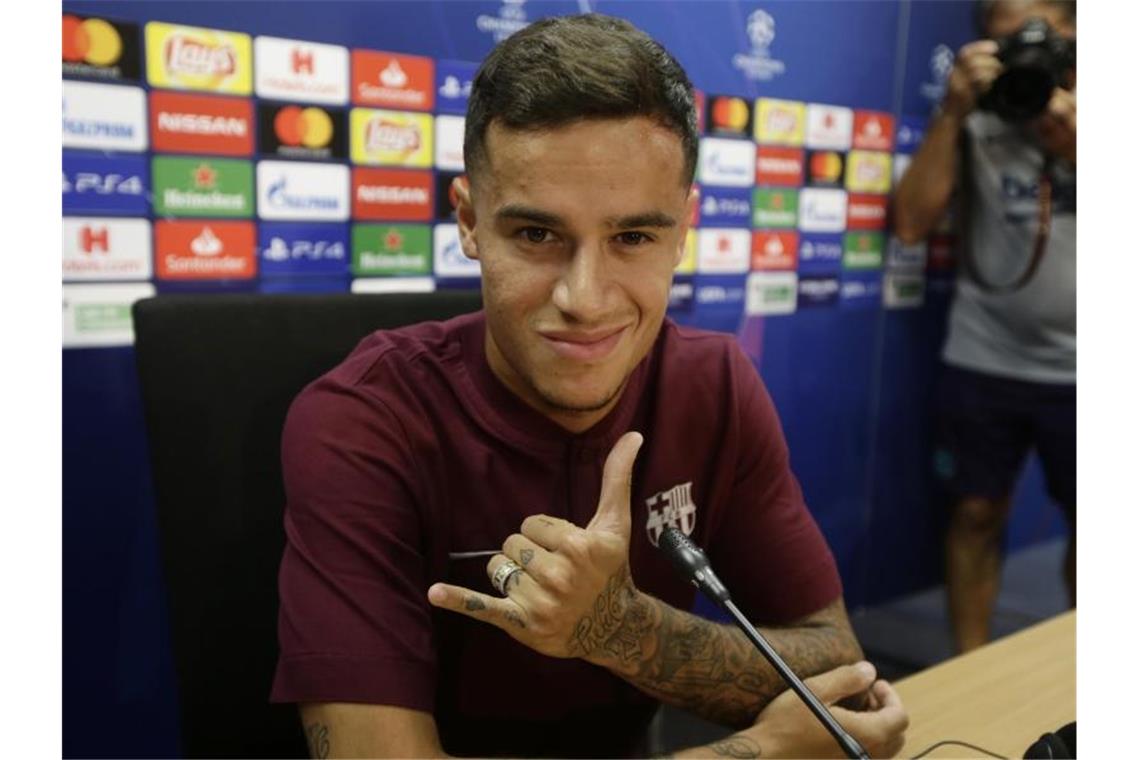 Der FC Bayern München hat Philippe Coutinho vom FC Barcelona ausgeliehen. Foto: Manu Fernandez/AP