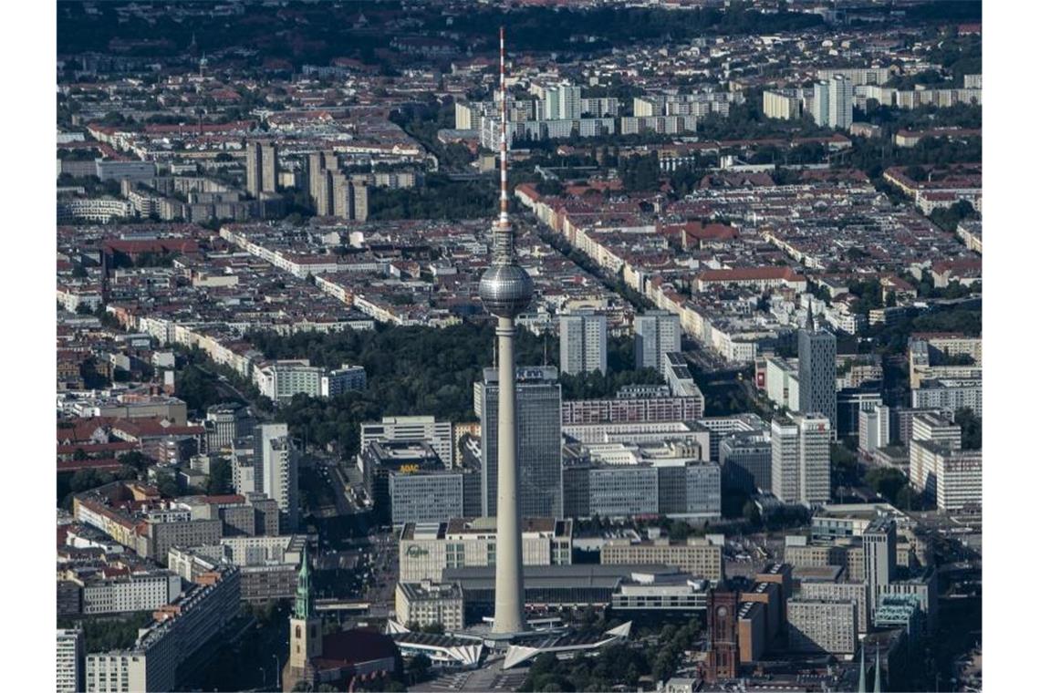 Der Fernsehturm in Berlin. Foto: Paul Zinken