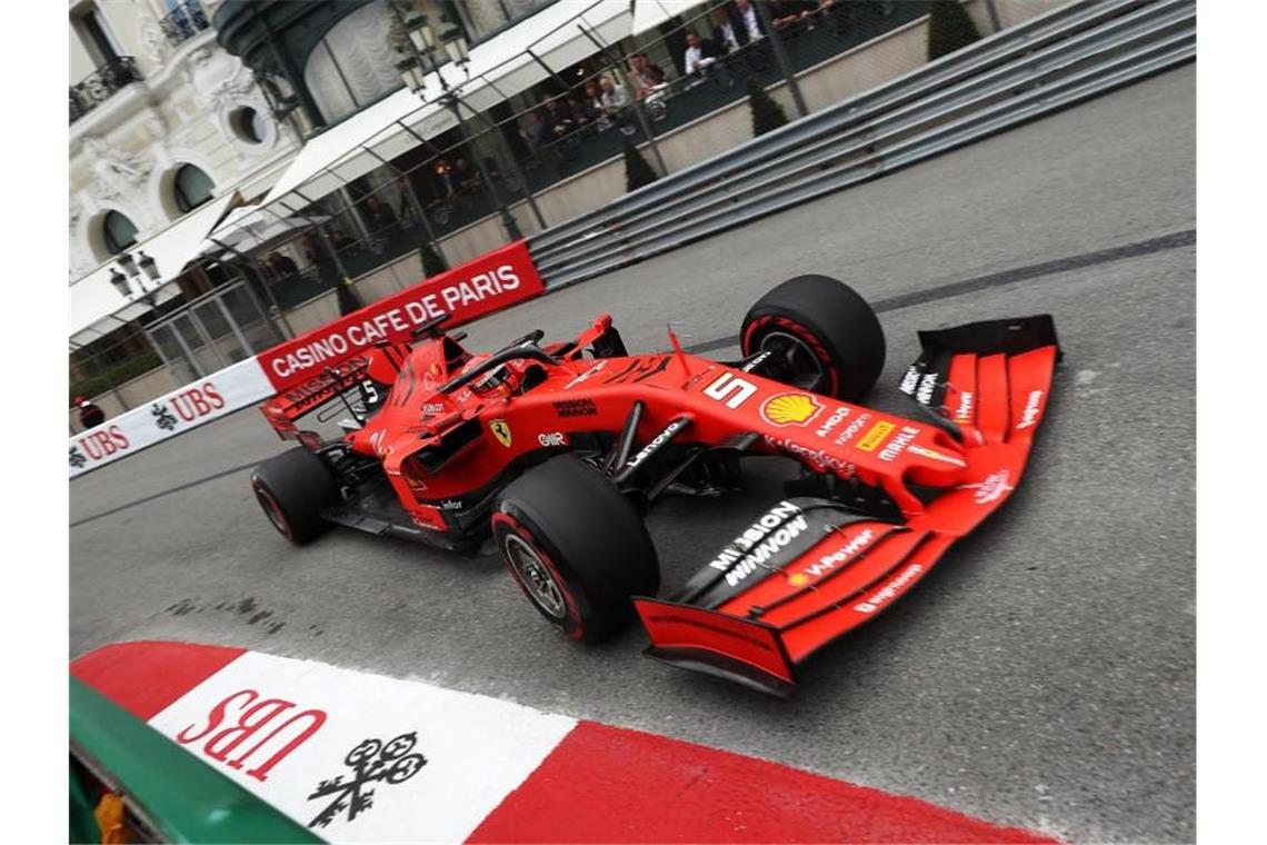 Der Ferrari von Sebastian Vettel ist zu langsam. Foto: David Davies/PA Wire