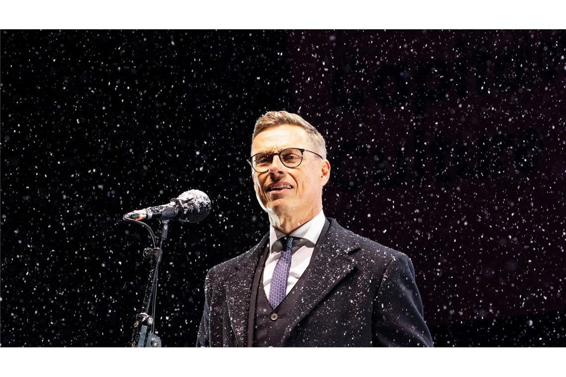 Der finnische Präsident Alexander Stubb nennt Oulu "cooler als man denkt".